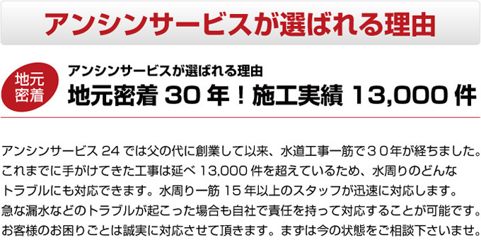 岡山 住宅設備 地元密着30年施工事例13000件